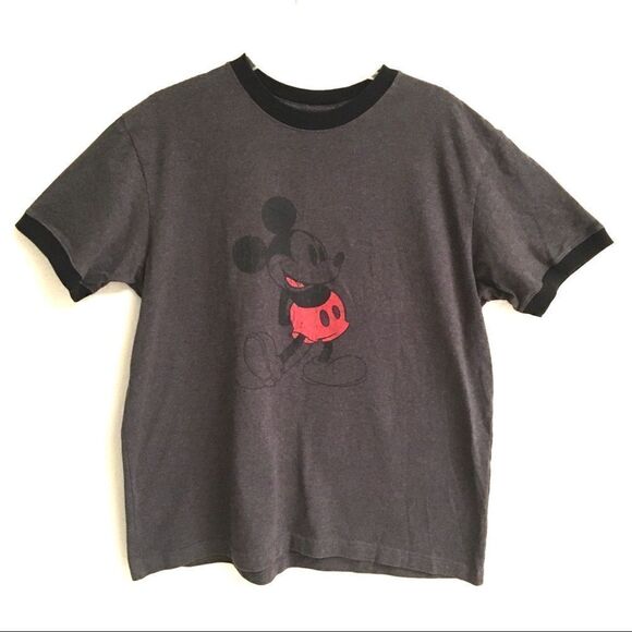 Disney Resort Mickey Mouse ringer tee L - Picture 1 of 6